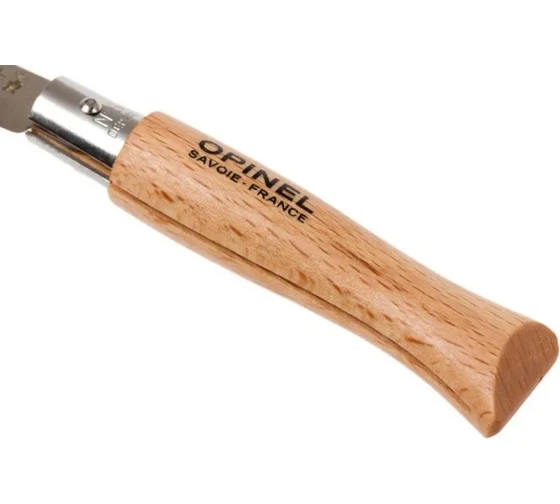 Купить Нож складной Opinel №5 BEECH, 12 см в Алматы — магазин Korgan Center | Казахстан | Доставка во все регионы