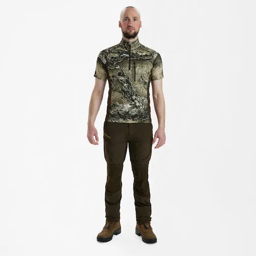 Футболка DEERHUNTER-EXCAPE INSULATED ZIP-NECK (REALTREE EXCAPE) — одежда для охоты, рыбалки, туризма и города | KORGAN.KZ