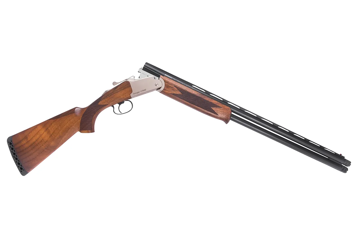 Гладкоствольное ружье STOEGER Мод. V7000 WOOD NICKEL R-ALU  (двуствольное) калибра 12/76 — детальное фото