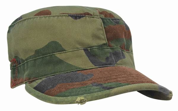 Кепка ROTHCO Мод. MILITARY VINTAGE FATIGUE (Woodland Camo) — головной убор для рыбалки, охоты и туризма | KORGAN.KZ