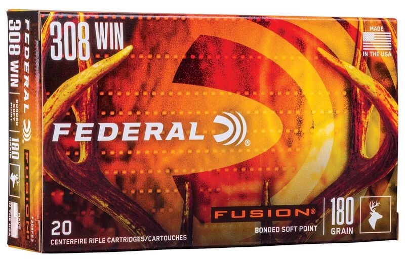 Купить Патрон для нарезного оружия FEDERAL (.308 Win.) FUSION (FSP)(180grs)(11,66г) в Алматы | Казахстан | Корган Центр