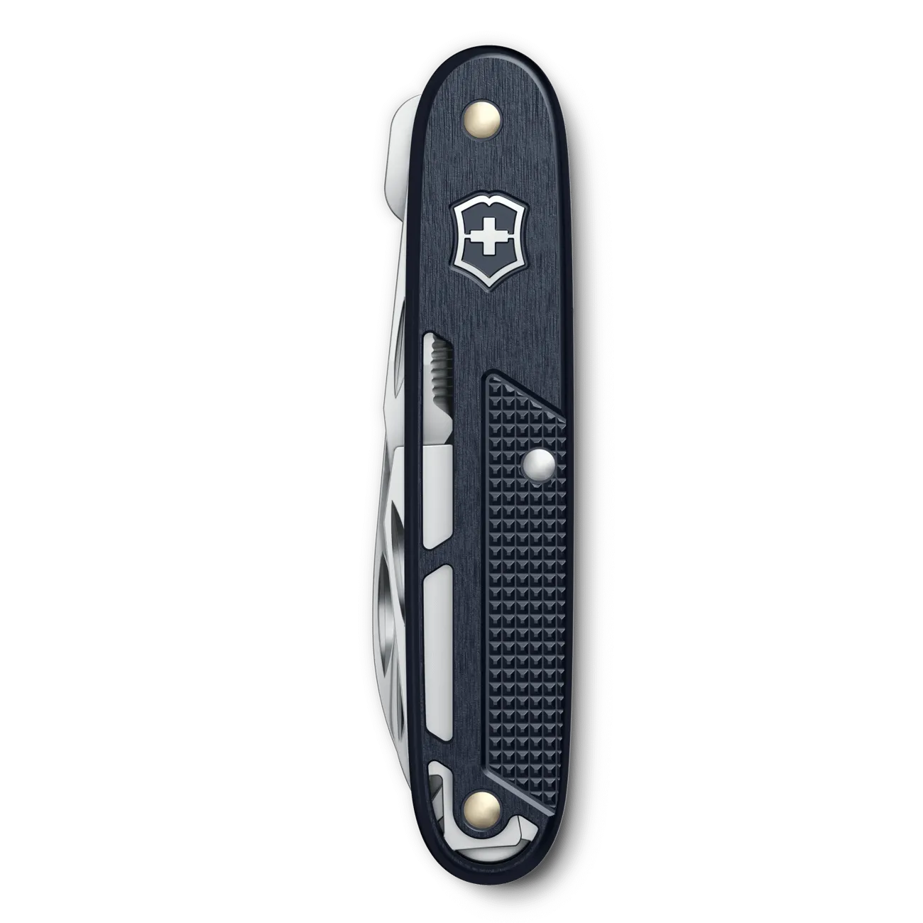 Купить Складной нож VICTORINOX Мод. SYNERGY X ALOX DARK BLUE в Алматы — магазин Korgan Center | Казахстан | Доставка во все регионы
