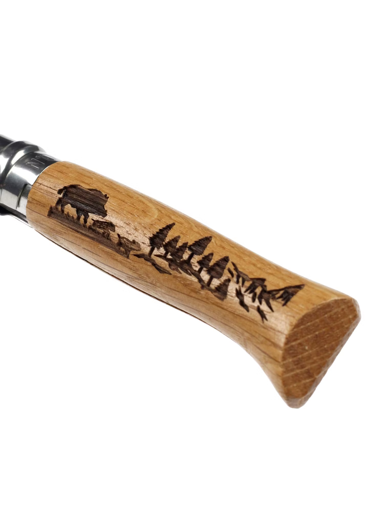 Купить Нож складной Opinel №8  Animalia OAK Boar в Алматы — магазин Korgan Center | Казахстан | Доставка во все регионы