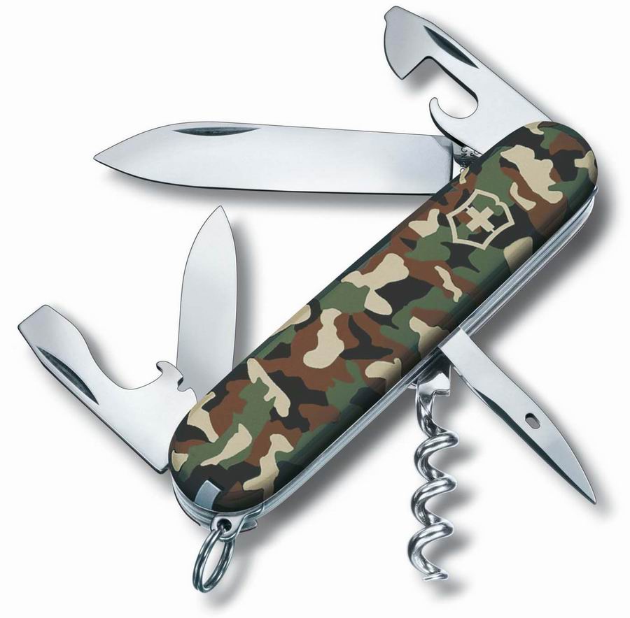 Купить Складной нож VICTORINOX Мод. SPARTAN CAMO в Алматы — магазин Korgan Center | Казахстан | Доставка во все регионы