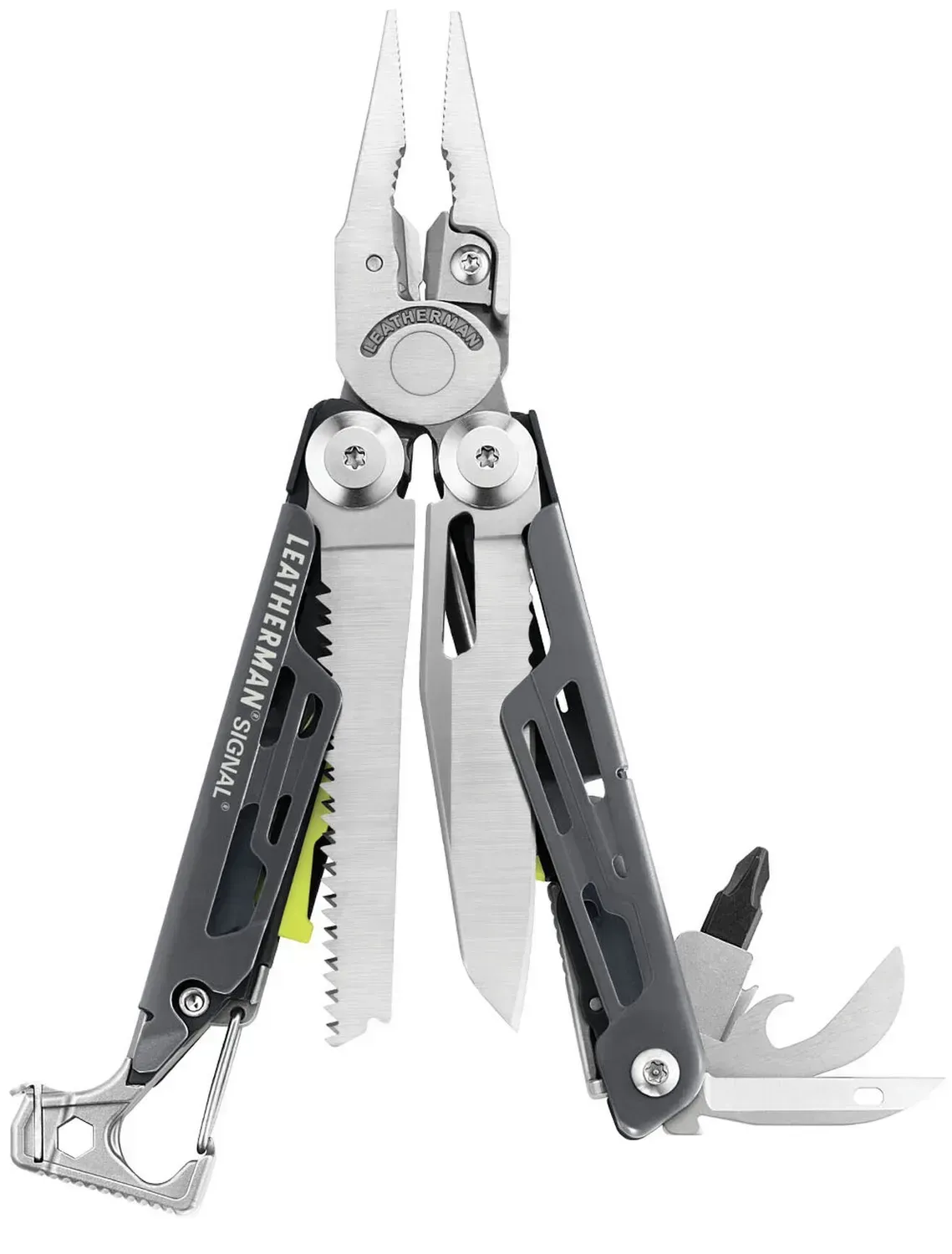 Мультиинструмент LEATHERMAN Мод. SIGNAL GREY для охоты и туризма в Алматы, Казахстан