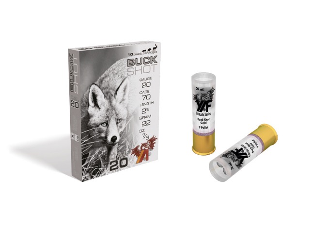  Патрон для гладкоствольного оружия Y.A.F.-Robusto-картечь (20/70)(25г)(7,4мм)(9шт) в Алматы | Казахстан | Корган Центр | KORGAN