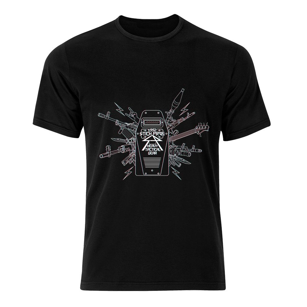 Футболка "Stich Profi" "Вант-М" (тк.хлопок)(черный) — одежда для охоты, рыбалки, туризма и города | KORGAN.KZ