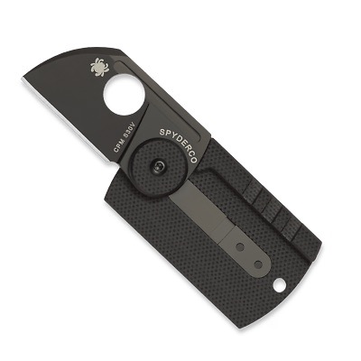 Купить Складной нож SPYDERCO Мод. DOG TAG FOLDER BB в Алматы — магазин Korgan Center | Казахстан | Доставка во все регионы