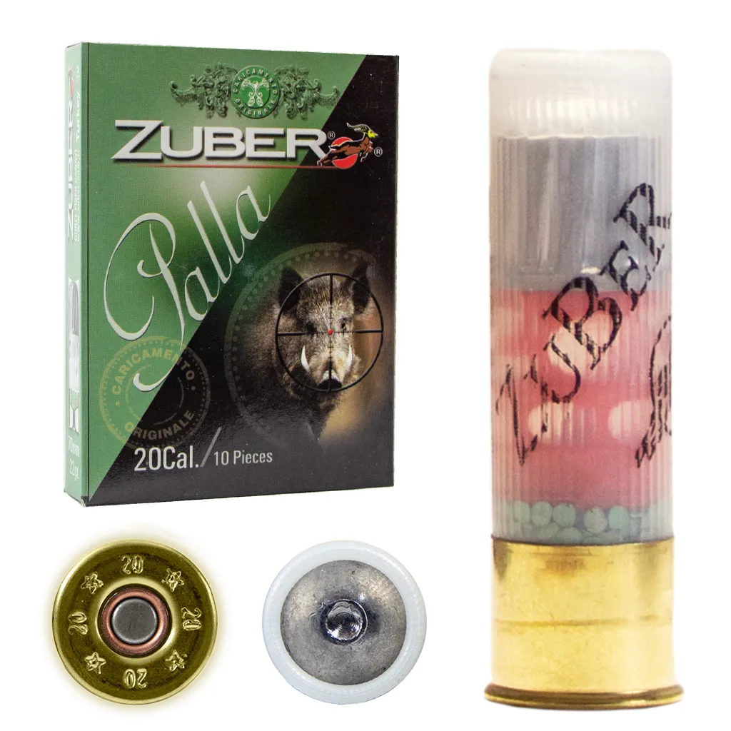  Патрон для гладкоствольного оружия ZUBER Palla (20/70)(22г) в Алматы | Казахстан | Корган Центр | KORGAN