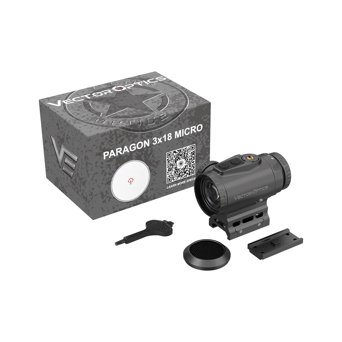 Призматический прицел VECTOR OPTICS Мод. PARAGON 3x18 для охоты в Алматы, Казахстан