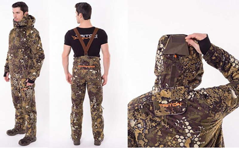 Костюм "TRITON VORTEX -15" Duck Hunter  (Porelli, Primaloft) — куртки, жилеты, маскировочные костюмы, одежда для рыбалки и охоты | KORGAN Казахстан