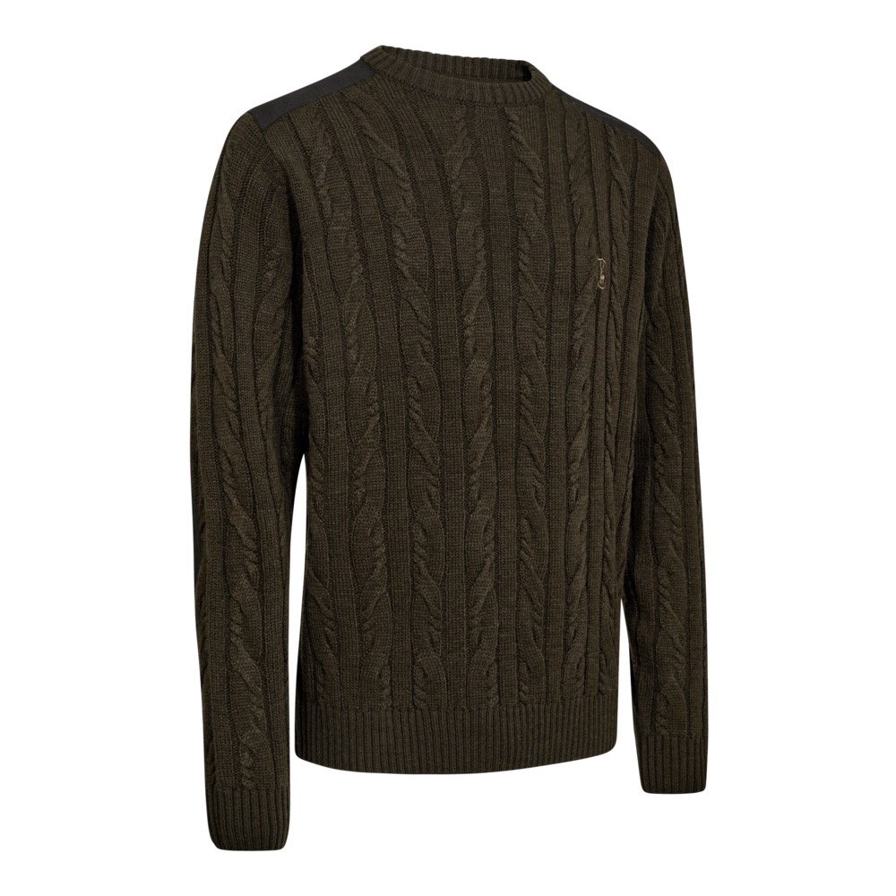 Пуловер DEERHUNTER-RANDALL O-NECK (Art Green) — одежда для охоты, рыбалки, туризма и города | KORGAN.KZ