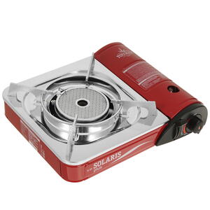 Плита газовая портативная HELIOS Мод. SOLARIS PLUS TS-701 — туристическая газовая плитка или лампа в Алматы