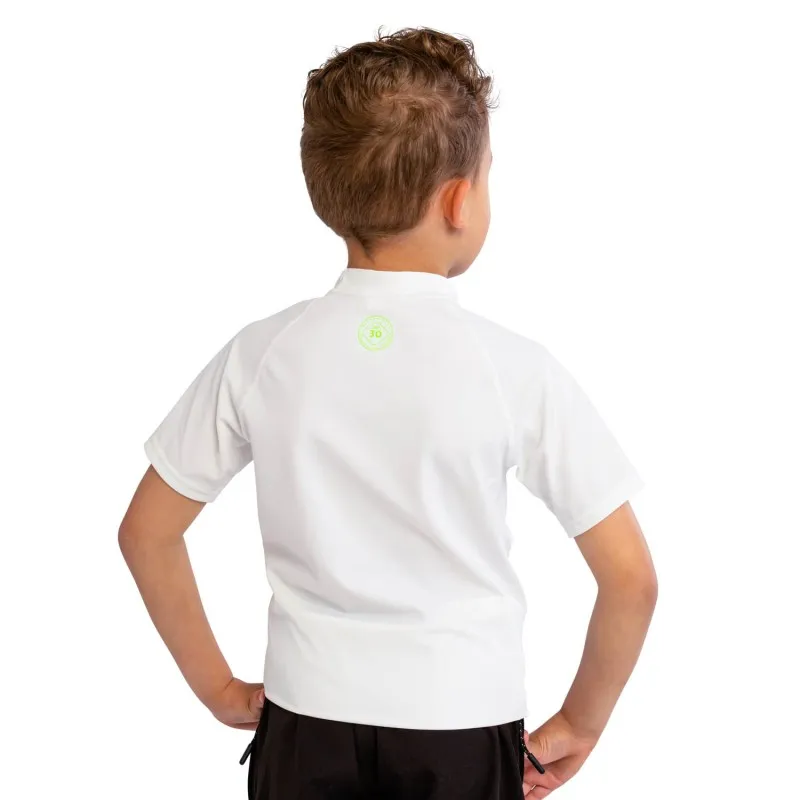 Рашгард (детский) JOBE Мод. KIDS WHITE (короткий рукав)(UPF 50+) — рыболовные и охотничьи товары в Алматы | KORGAN.KZ
