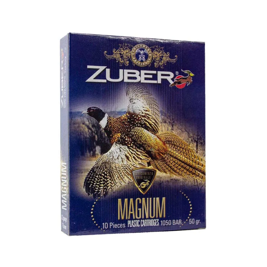  Патрон для гладкоствольного оружия ZUBER Magnum (12/76)(50г)(№1)(4,0мм) в Алматы | Казахстан | Корган Центр | KORGAN