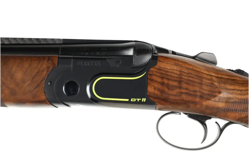 Гладкоствольное ружье BERETTA Мод. DT11 SPORTING BLACK DLC  (двуствольное) калибра 12/76 — детальное фото