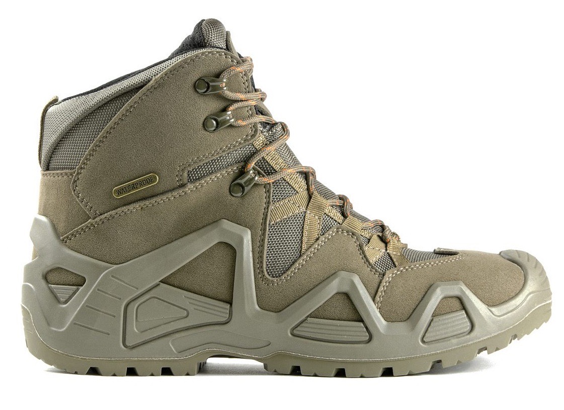 Ботинки демисезонные ELCLAND (текстиль/мембрана)(выс.18см)(олива) — обувь, стельки и уход за обувью | KORGAN.KZ