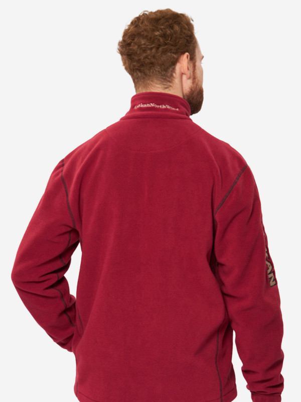 Куртка флисовая Alaskan NorthWind бордовый — куртки, жилеты, маскировочные костюмы, одежда для рыбалки и охоты | KORGAN Казахстан