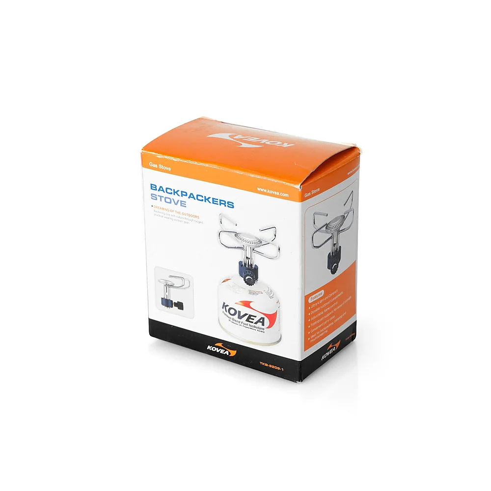 Плитка газовая KOVEA Мод. BACKPACKER (от 230г/450г) — газовая плитка или лампа для туризма и кемпинга в Казахстане