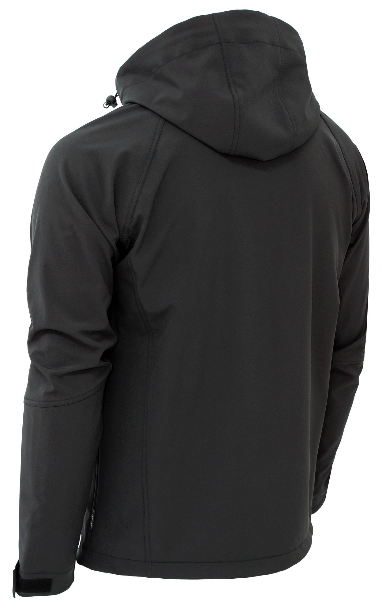 Куртка мужская "Extreme". Ткань софт-шелл на флисе (88%нейлон/12%эластан). Мембрана 10000мм/10000 г/м2/24 часа.Teflon. Черный — куртки, жилеты, маскировочные костюмы, одежда для рыбалки и охоты | KORGAN Казахстан