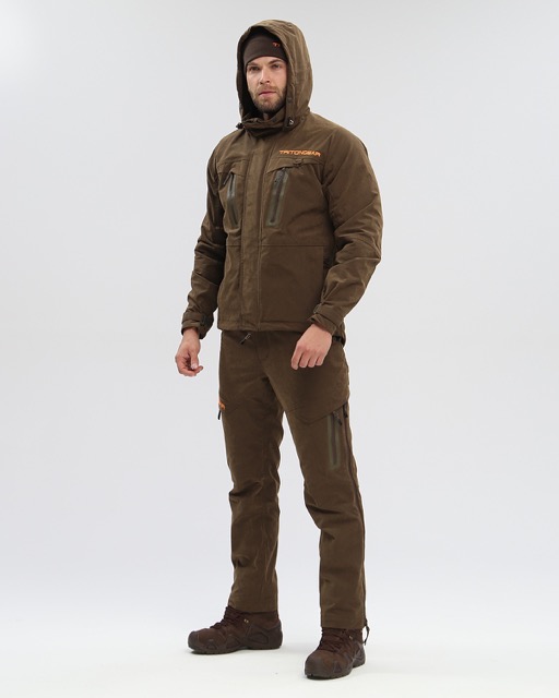 Костюм демисезонный  TRITON "CRAFT PRO" -5°C (тк.norvegia)(коричневый) — куртки, жилеты, маскировочные костюмы, одежда для рыбалки и охоты | KORGAN Казахстан