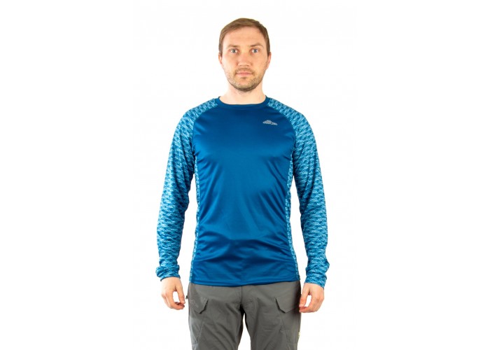 Лонгслив GRAYLING "Sargan" (Сарган) (волны) GLS-01WV — одежда для охоты, рыбалки, туризма и города | KORGAN.KZ