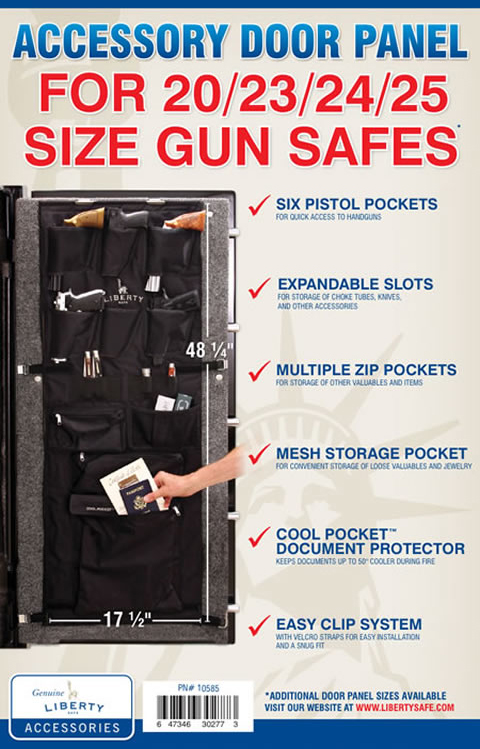 Накладка LIBERTY — взломостойкий сейф для дома, офиса или оружия | KORGAN.KZ