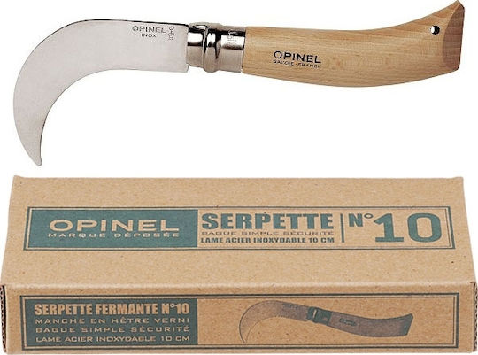 Купить Нож складной Opinel №10 serpette в Алматы — магазин Korgan Center | Казахстан | Доставка во все регионы
