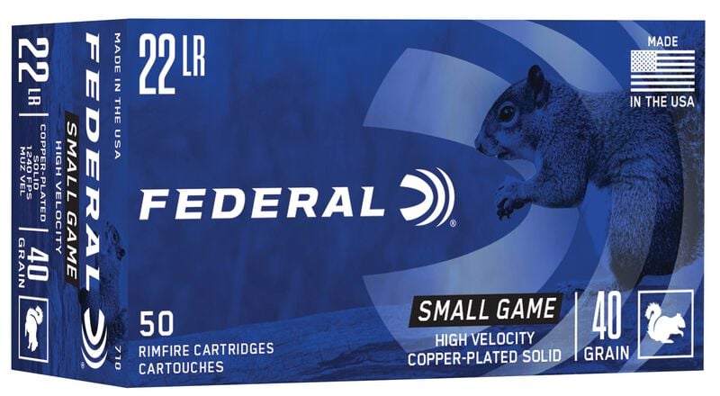 Купить Патрон для нарезного оружия FEDERAL (.22 l.r.) GAME-SHOK HV (CPRN)(40grs)(2,59г) в Алматы | Казахстан | Корган Центр