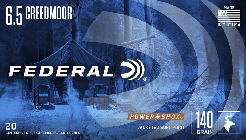 Купить Патрон для нарезного оружия FEDERAL (6,5 Creedmoor) POWER-SHOK (SP)(140grs)(9,07г) в Алматы | Казахстан | Корган Центр