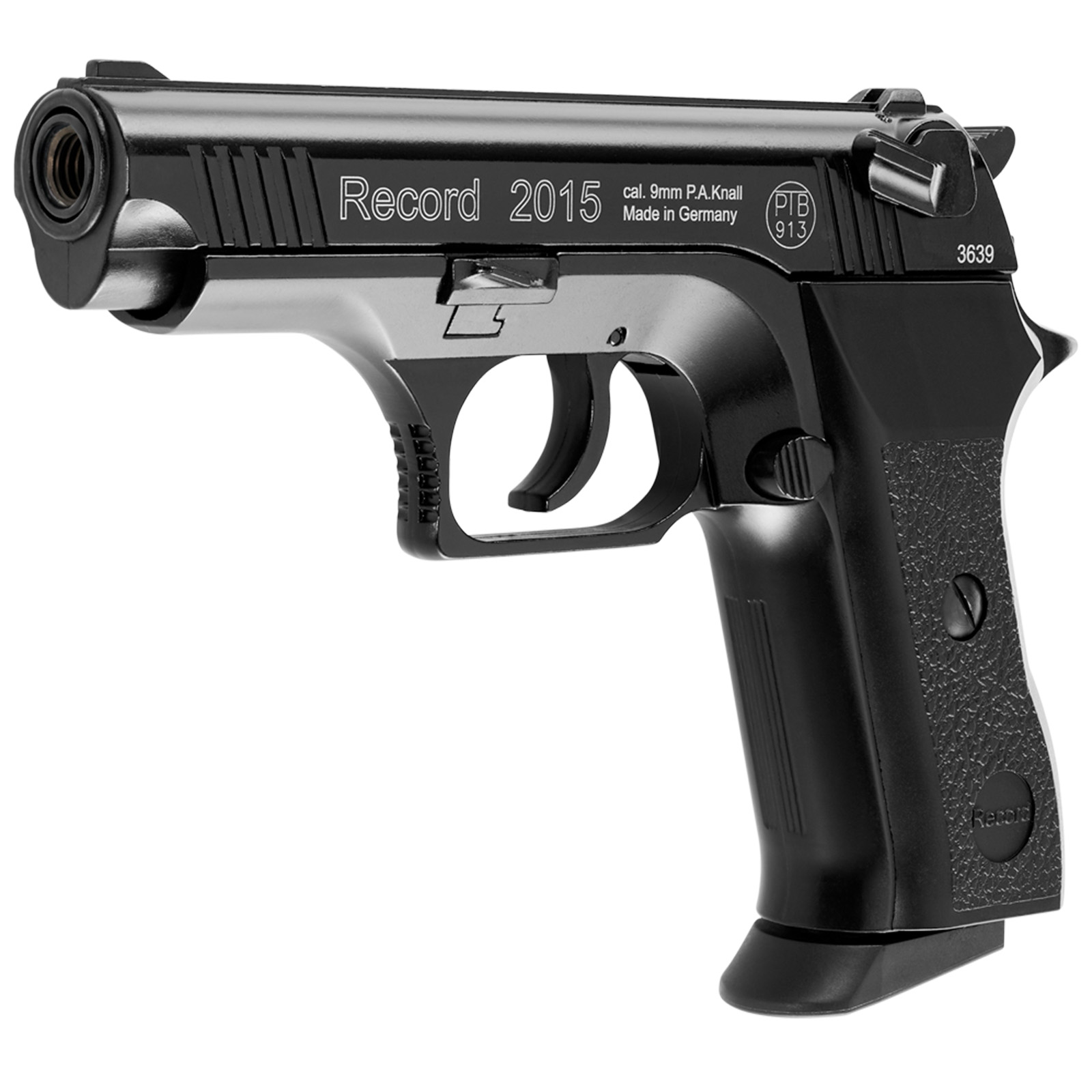 Газовый пистолет RECORD Мод. 2015 BLACK (к.-бр: 9мм P.A.)(7-зарядный) — купить газовые пистолеты в Алматы | Доставка по Казахстану
