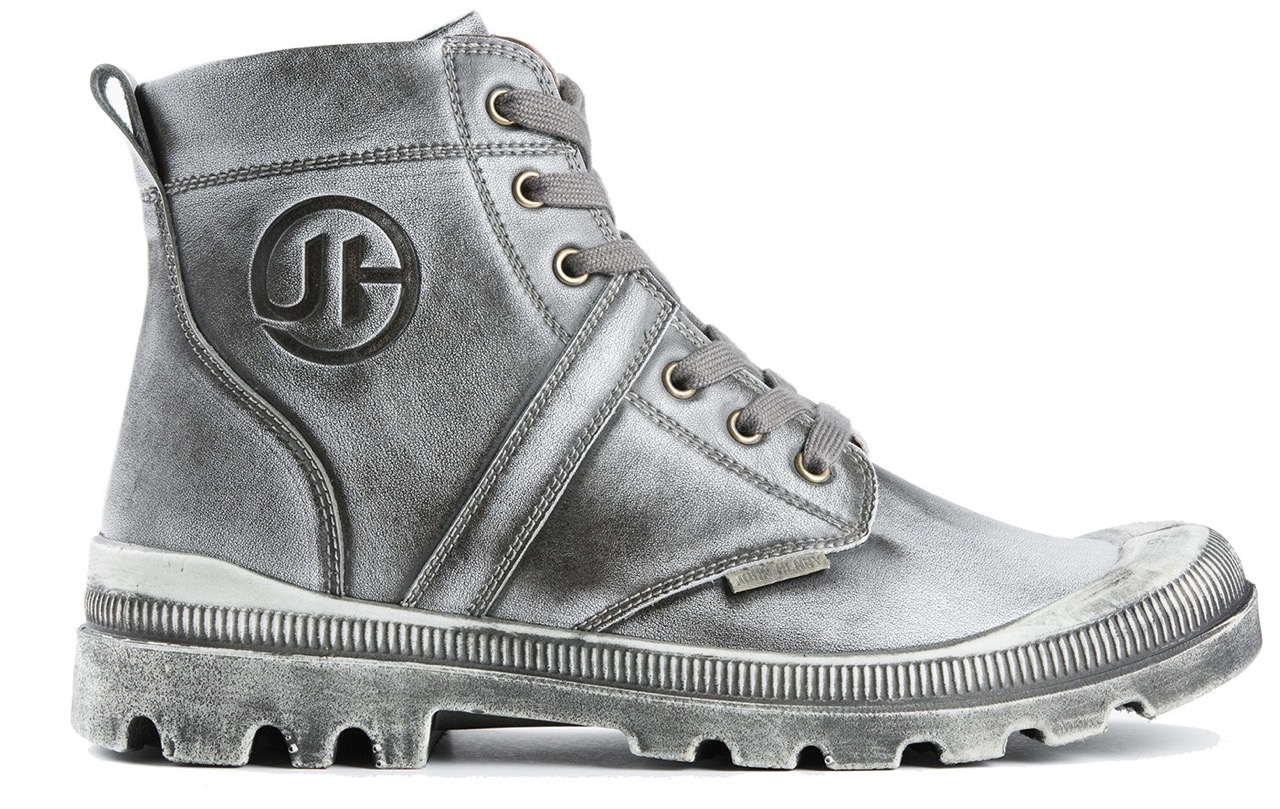 Ботинки демисезонные JOHN HENRY (кожа)(серый) — обувь, стельки и уход за обувью | KORGAN.KZ