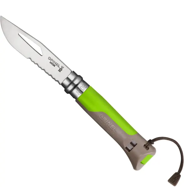 Купить Нож складной Opinel №8 Outdoor Terre\Vert в Алматы — магазин Korgan Center | Казахстан | Доставка во все регионы
