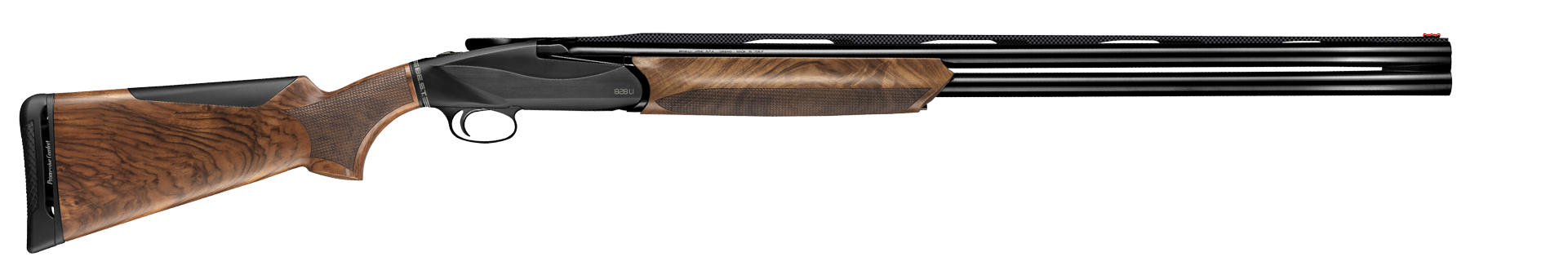 Гладкоствольное ружье BENELLI Мод. 828U BE.S.T. A.I. STEEL BLACK WOOD P-COMFORT CRIO  (двуствольное) для охоты и спортивной стрельбы в Алматы, Казахстан