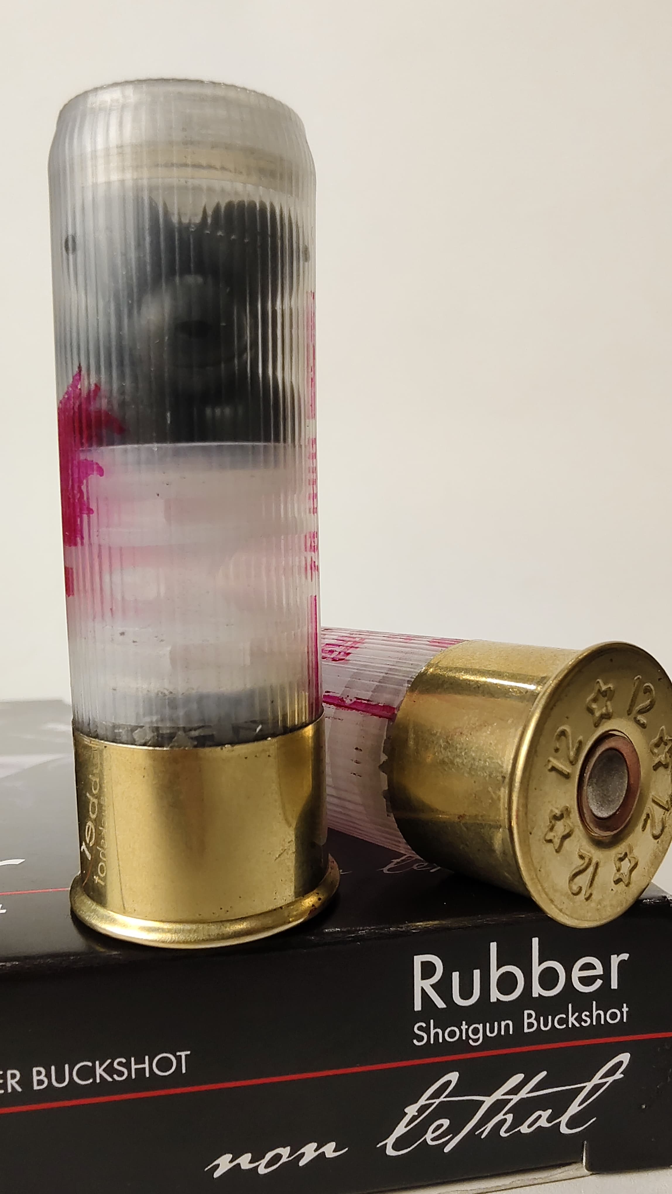  Патрон для гладкоствольного оружия Y.A.F.-Rubber-Ball-9 (12/70)(4,52г)(9 резиновых шаров Ø8,6мм) в Алматы | Казахстан | Корган Центр | KORGAN