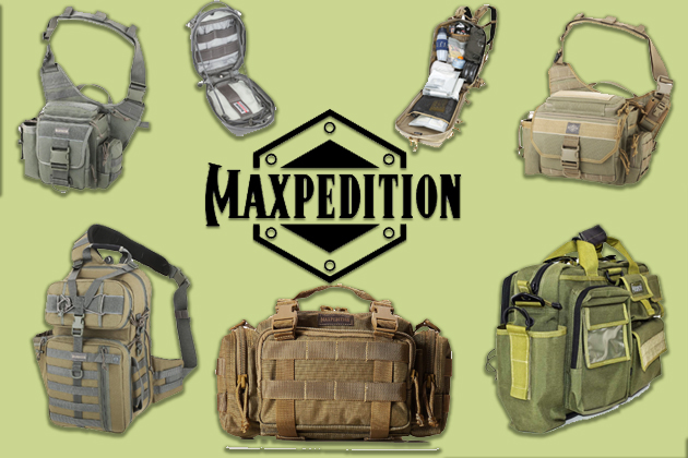 Новое поступление рюкзаков, сумок, органайзеров, несессеров MAXPEDITION