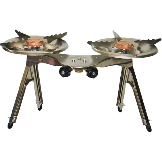 Горелка газовая двухконфорочная туристическая "AGNES" — туристическая газовая плитка или лампа в Алматы