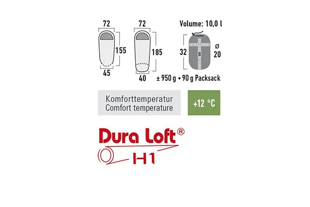 Спальный мешок HIGH PEAK Мод. TEMBO VARIO — купить Алматы Korgan.kz