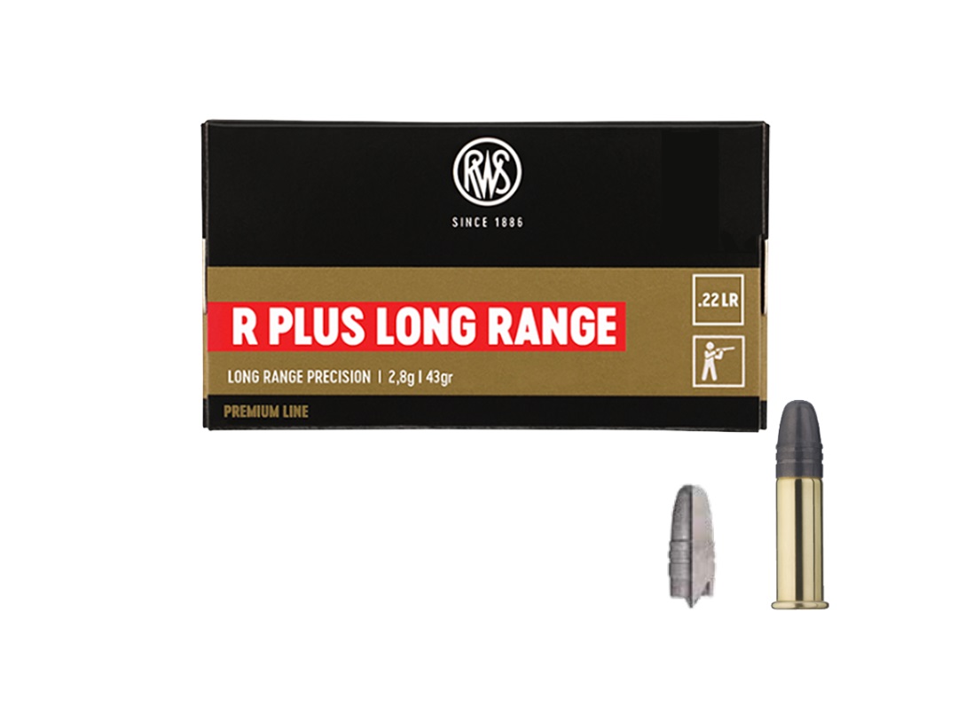 Купить Патрон для нарезного оружия RWS (.22 l.r.) Premium R Plus Long Range (43grs)(2,8г) в Алматы | Казахстан | Корган Центр