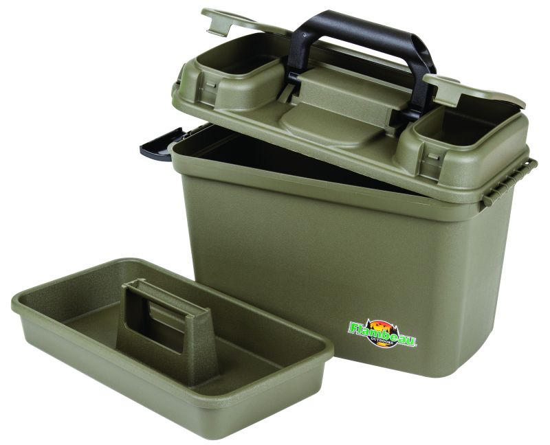 Ящик FLAMBEAU Мод. 14 SHOTSHELL DRY BOX OLIVE Купить в Алматы, Казахстан