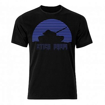 Футболка "Stich Profi" "Танк" (тк.хлопок)(черный) — характеристики, материалы и назначение | KORGAN.KZ