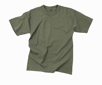 Майка ROTHCO Мод. MILITARY (короткий рукав)(100% cotton)(Green) — характеристики, материалы и назначение | KORGAN.KZ