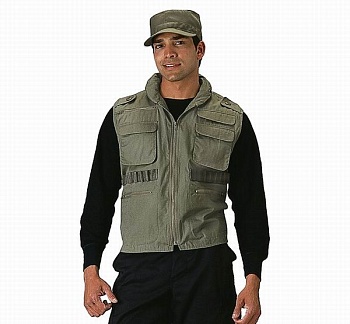 Жилет ROTHCO Мод. VINTAGE RANGER (O.D.) для рыбалки и охоты в Алматы, Казахстан