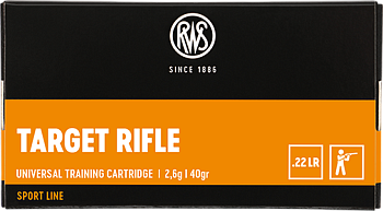 Патрон для нарезного оружия RWS (.22 l.r.) Sport Target Rifle (40grs)(2,6г) доступен в нашем магазине
