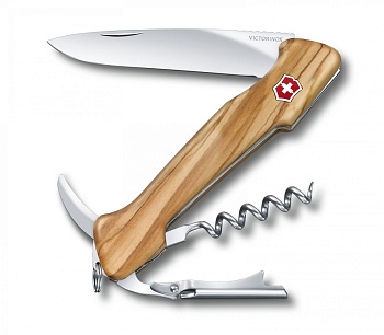 Купить Складной нож VICTORINOX Мод. WINE MASTER OLIVE в Алматы — магазин Korgan Center | Казахстан | Доставка во все регионы