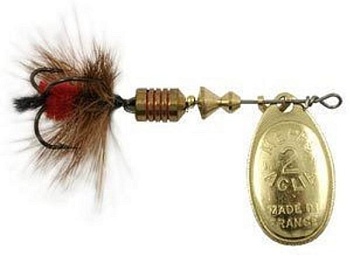 Блесна MEPPS AGLIA MOUCHE (gold red fly) — купить блесну в Алматы | KORGAN