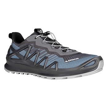 Кроссовки MERGER GTX LO Steel blue\antracite LOWA — характеристики, материалы и назначение | KORGAN.KZ