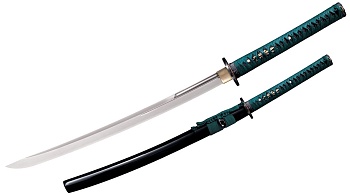 Японский меч COLD STEEL Мод. DRAGONFLY WAKIZASHI LONG HANDLE для коллекционирования в Алматы, Казахстан