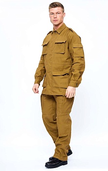 Костюм летний Афганка (100% хлопок) — одежда для охоты, рыбалки и города | KORGAN Алматы