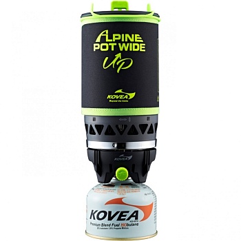 Плитка газовая KOVEA Мод. ALPINE POT WIDE UP (от 230г/450г) — газовая горелка или лампа для туризма и кемпинга в Казахстане